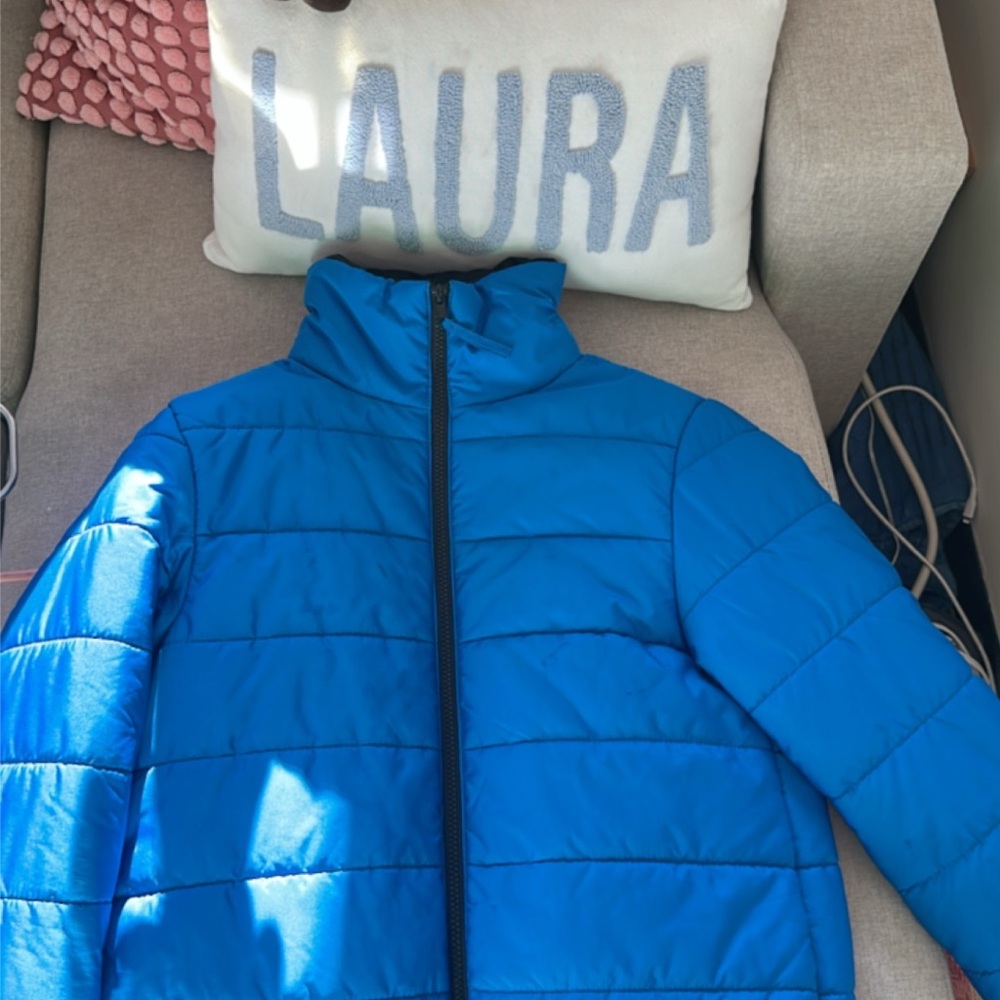 Target Blue Puffer Jacket